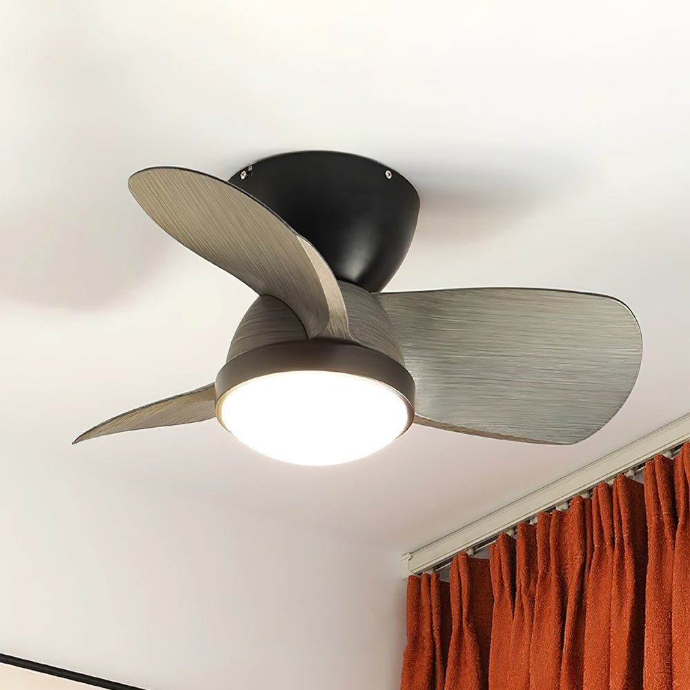 Jaslen Modern Wood Ceiling Fan Light-Neutral Decor