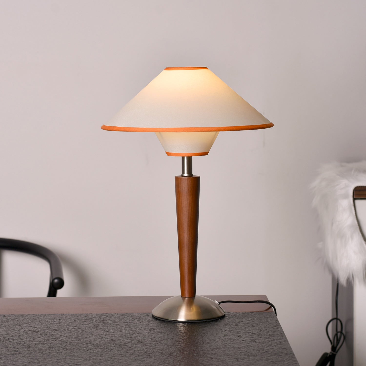 Roka Table Lamp Talonwood-Neutral Decor