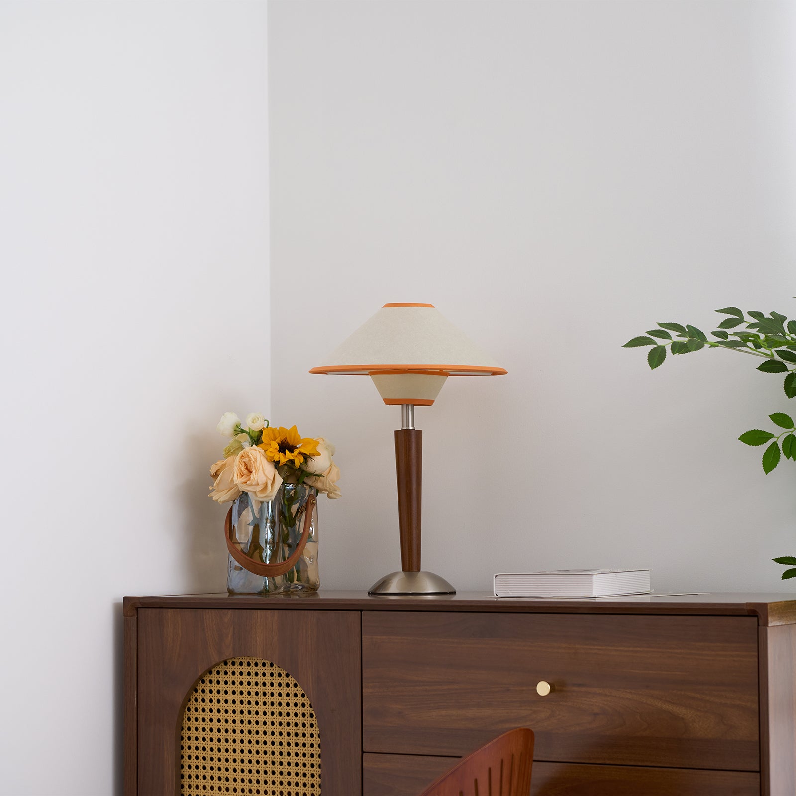 Roka Table Lamp Talonwood-Neutral Decor