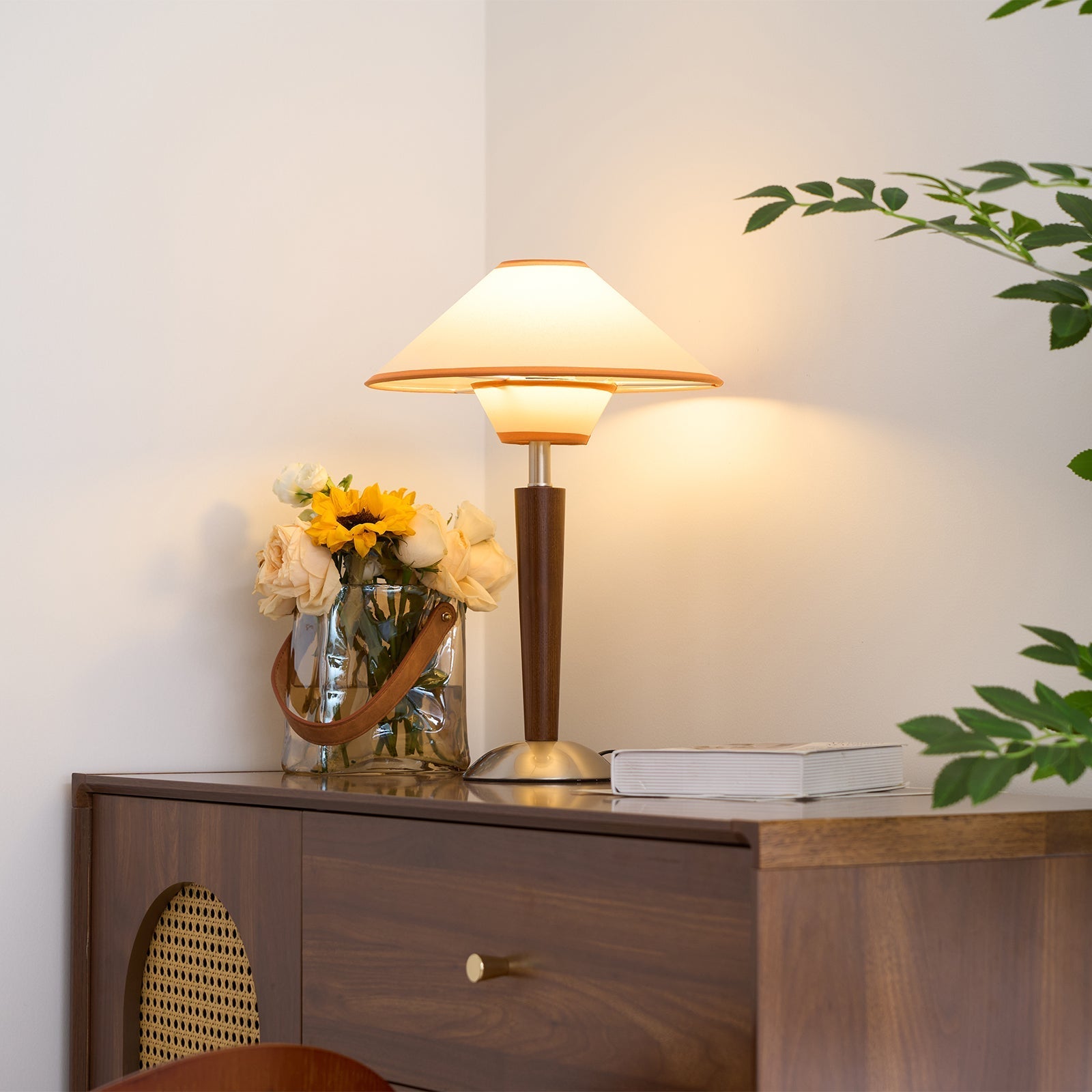 Roka Table Lamp Talonwood-Neutral Decor