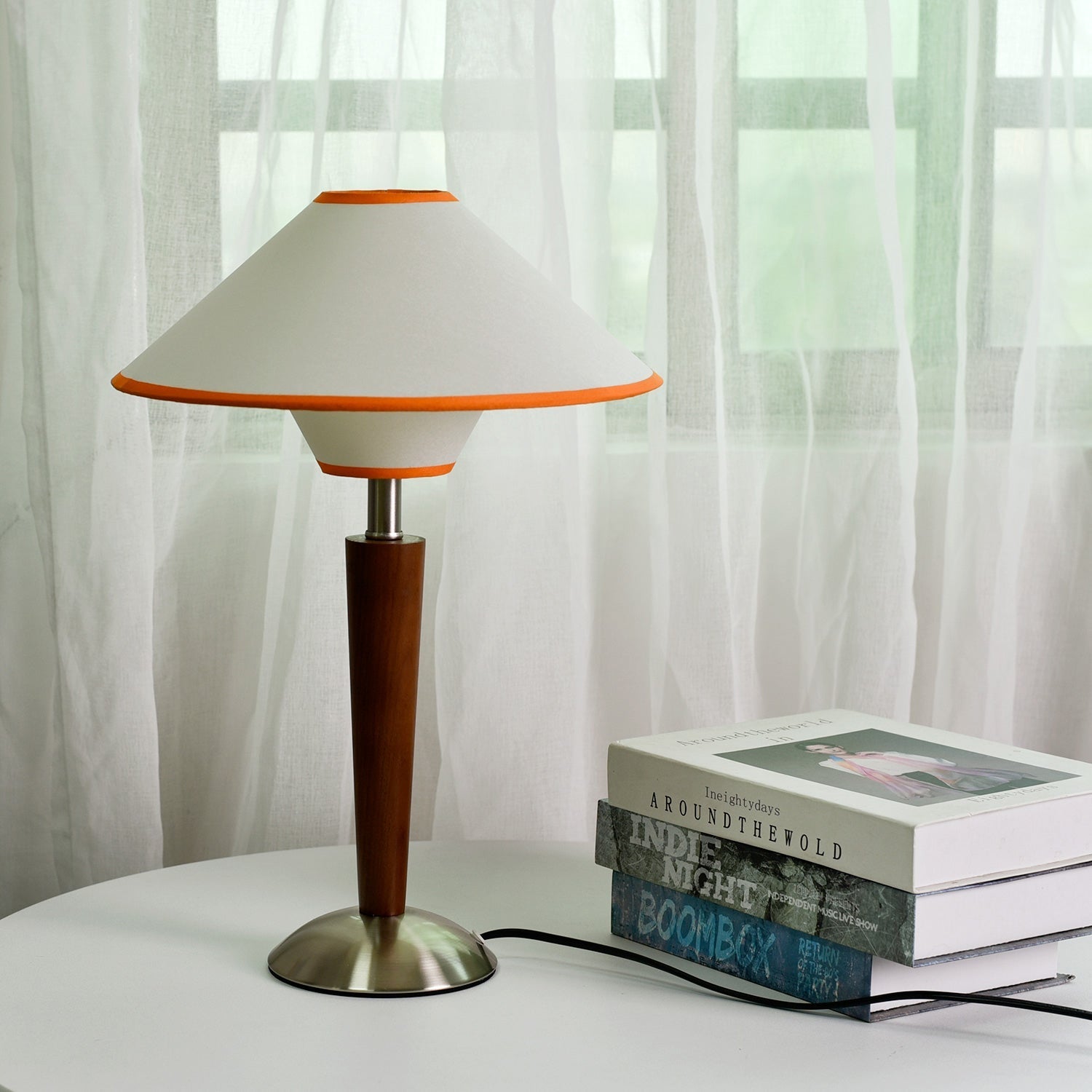 Roka Table Lamp Talonwood-Neutral Decor