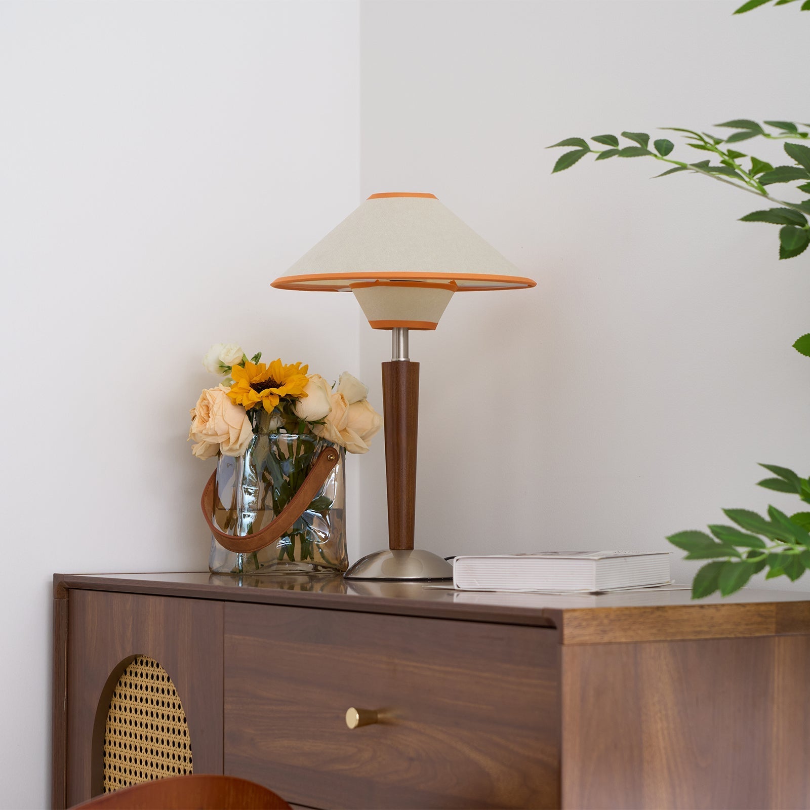 Roka Table Lamp Talonwood-Neutral Decor