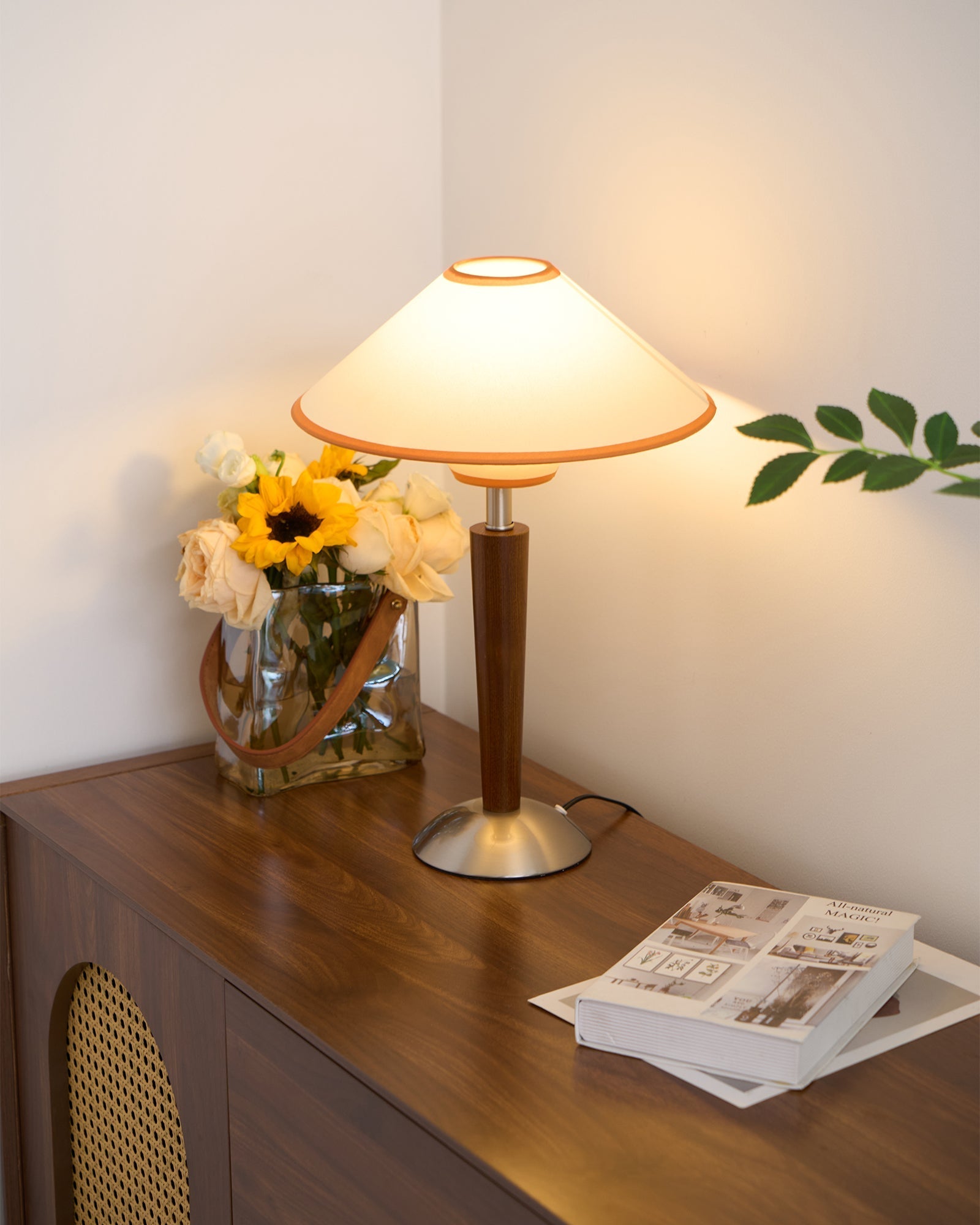 Roka Table Lamp Talonwood-Neutral Decor