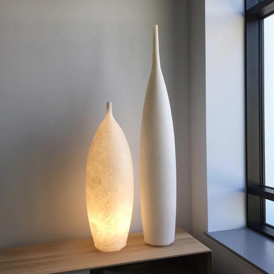 Evelo Modern Resin Floor Lamp-Neutral Decor