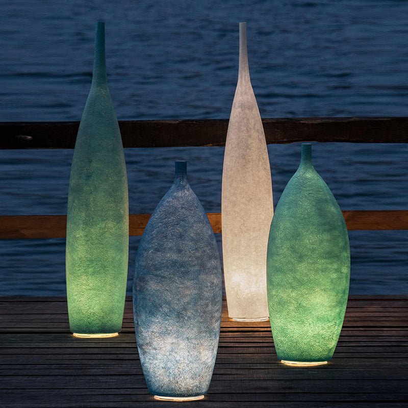 Evelo Modern Resin Floor Lamp-Neutral Decor