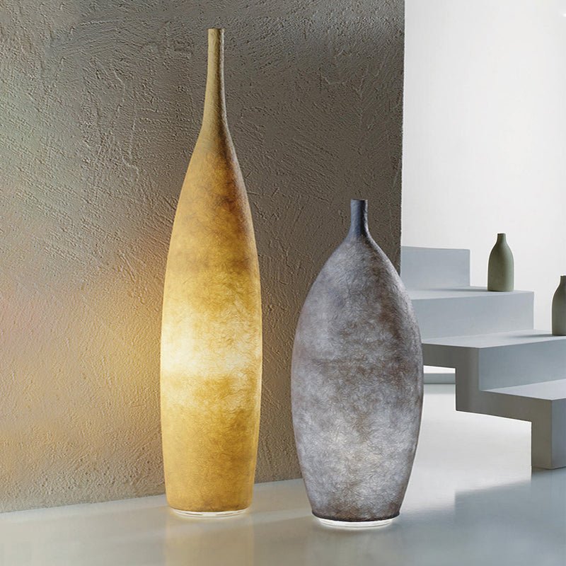 Evelo Modern Resin Floor Lamp-Neutral Decor