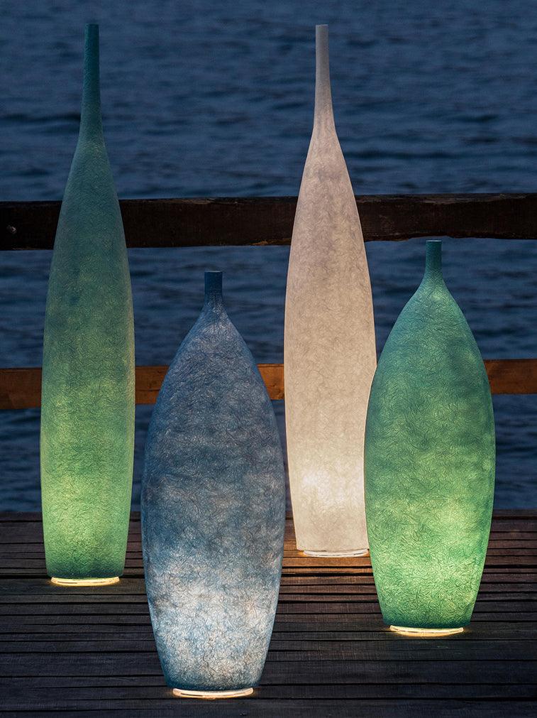 Evelo Modern Resin Floor Lamp-Neutral Decor