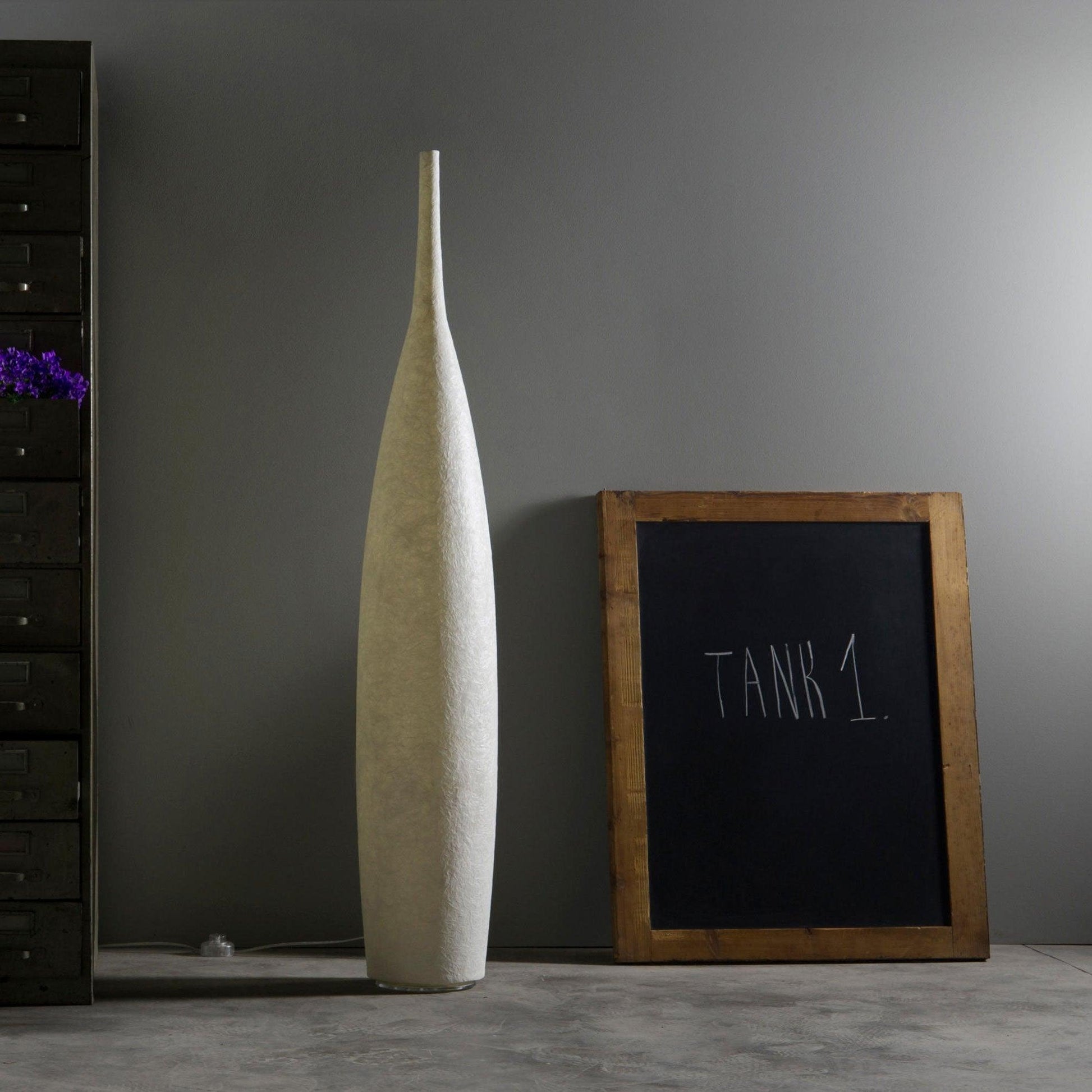 Evelo Modern Resin Floor Lamp-Neutral Decor