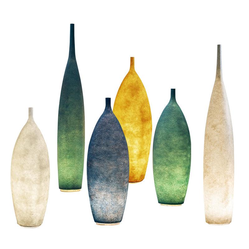 Evelo Modern Resin Floor Lamp-Neutral Decor