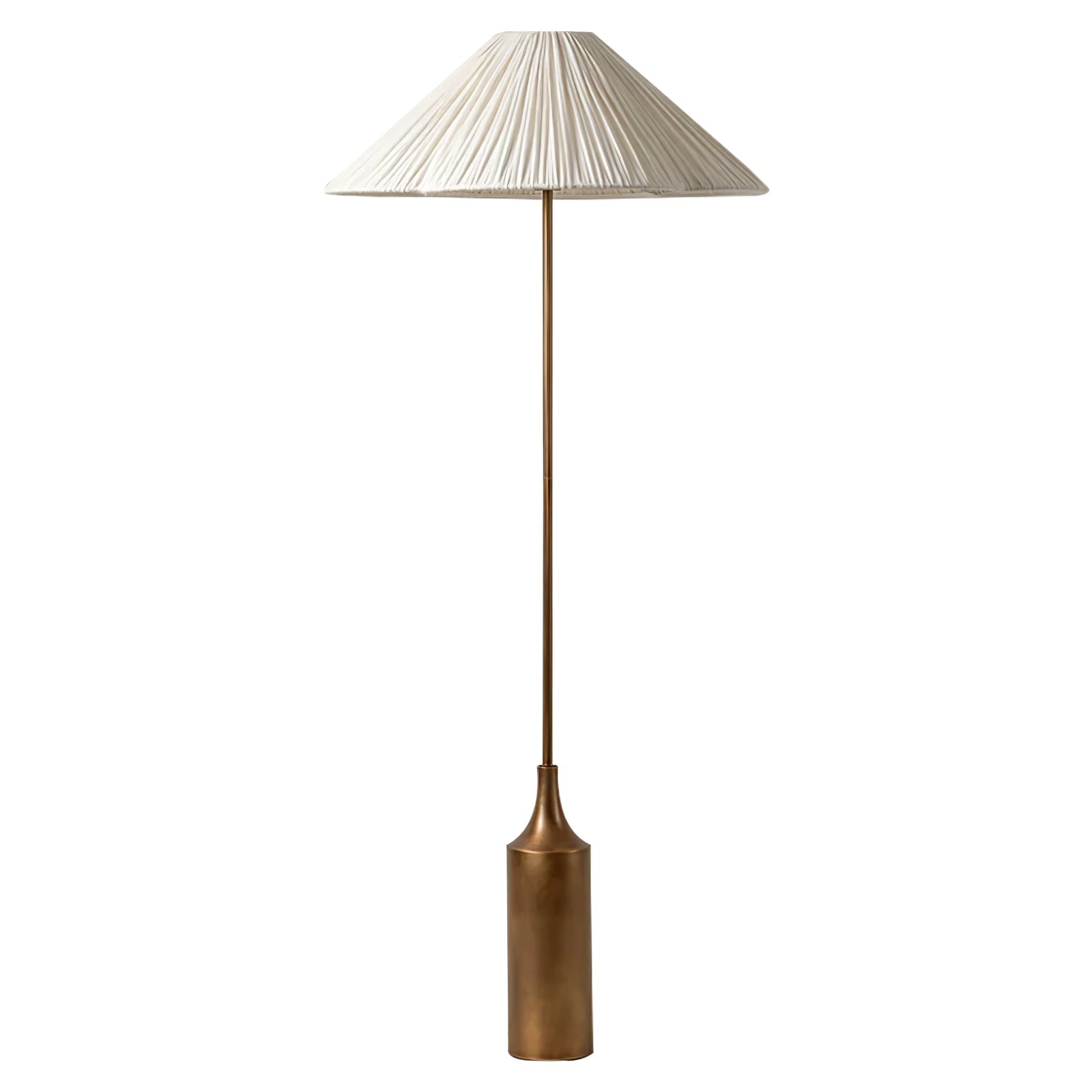 Zenith Bohemian Marble Floor Lamp-Neutral Decor
