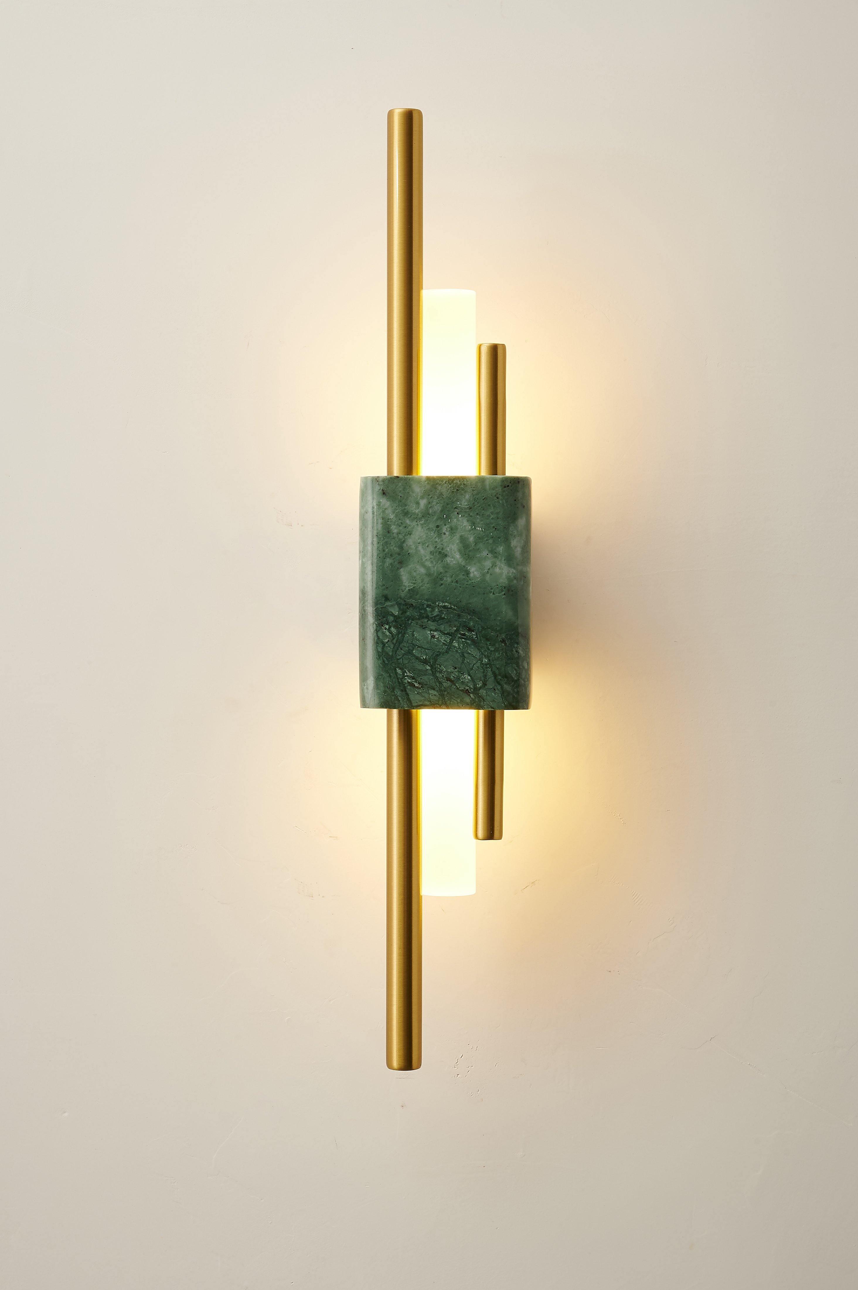 Evely Premium Nordic Art Plug In Marble Wall Light-Neutral Decor