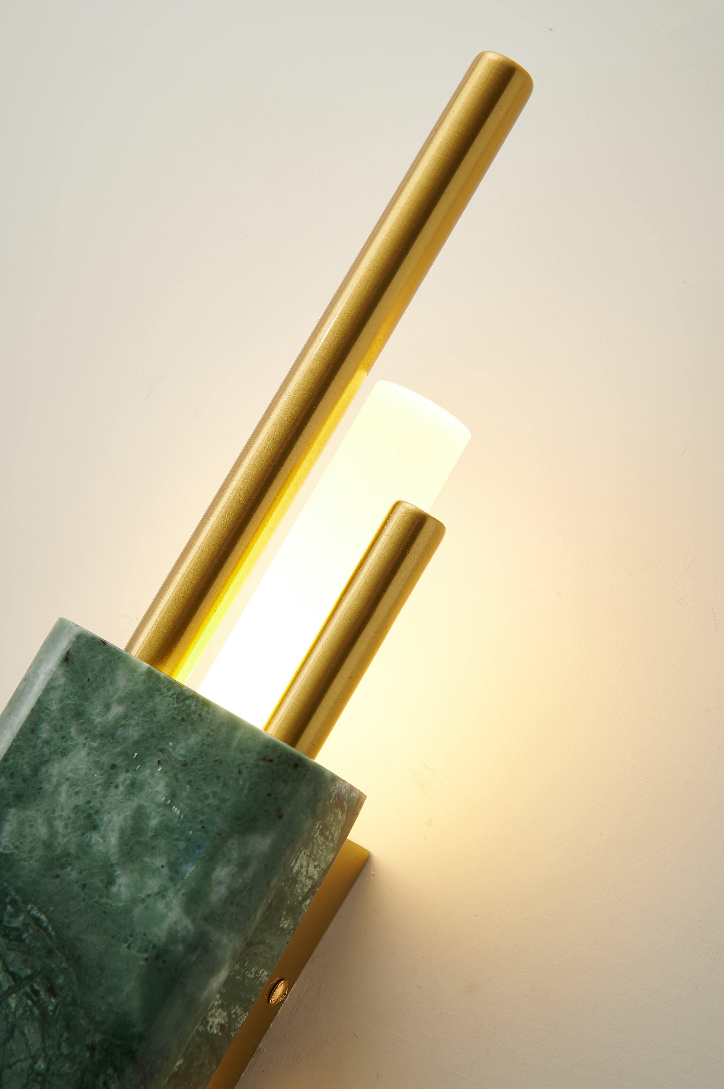 Evely Premium Nordic Art Plug In Marble Wall Light-Neutral Decor