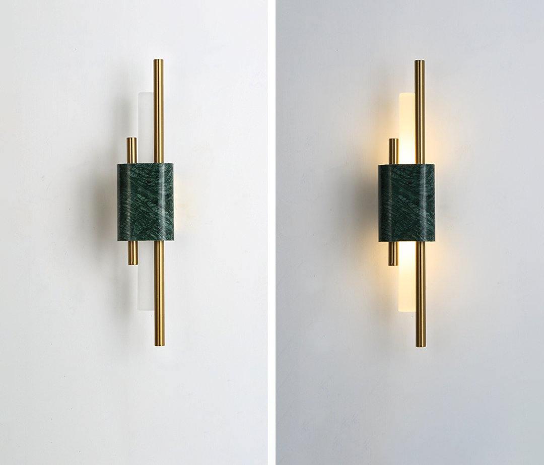 Evely Premium Nordic Art Plug In Marble Wall Light-Neutral Decor