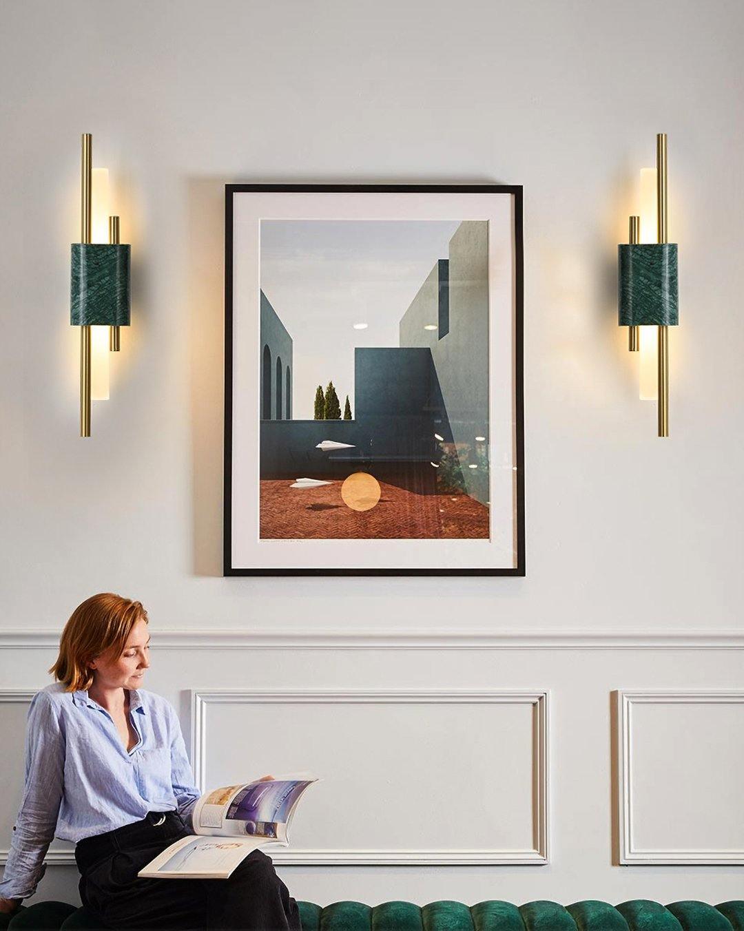 Mirenol Premium Nordic Art Marble Wall Light-Neutral Decor