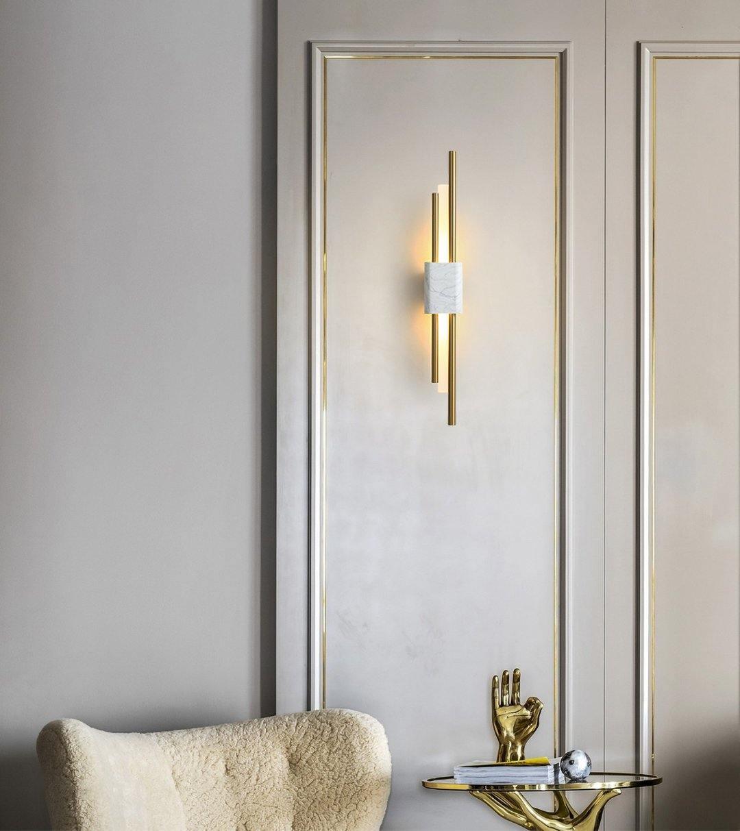 Mirenol Premium Nordic Art Marble Wall Light-Neutral Decor