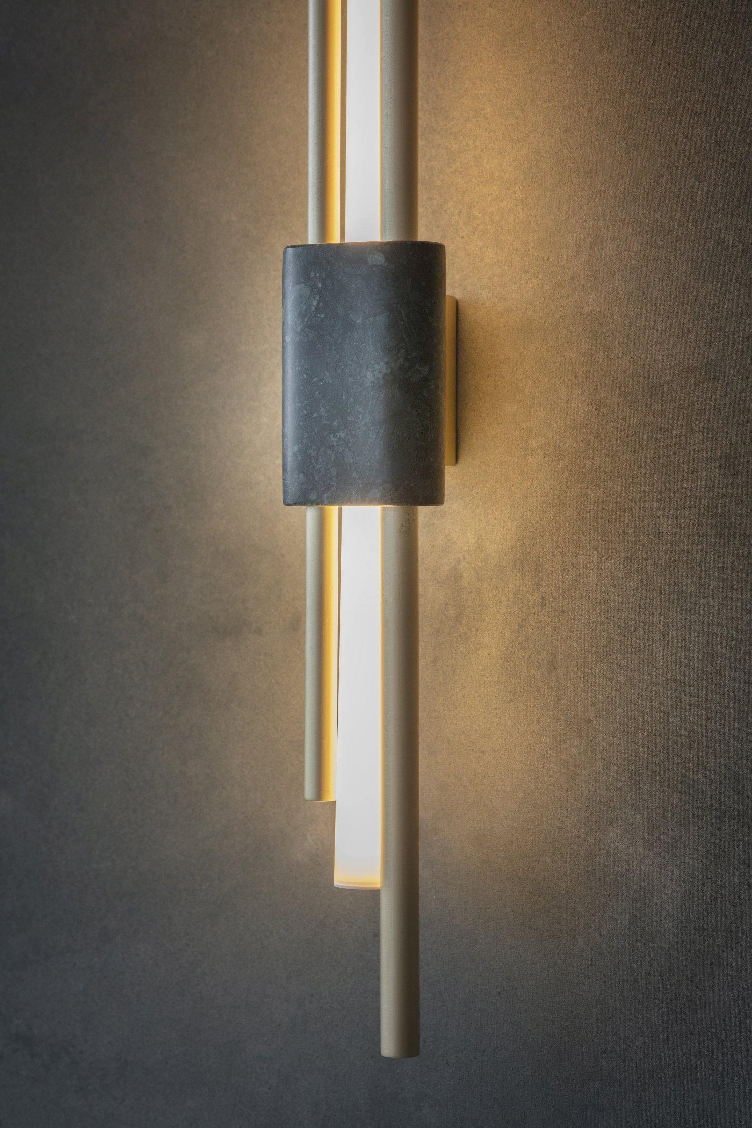 Evely Premium Nordic Art Plug In Marble Wall Light-Neutral Decor