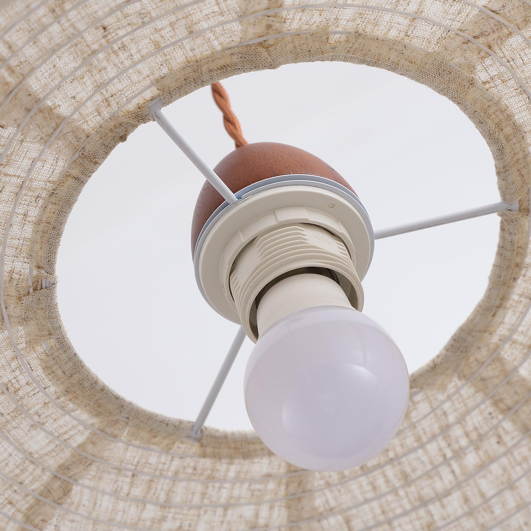 Evano Woven Dome Pendant Light