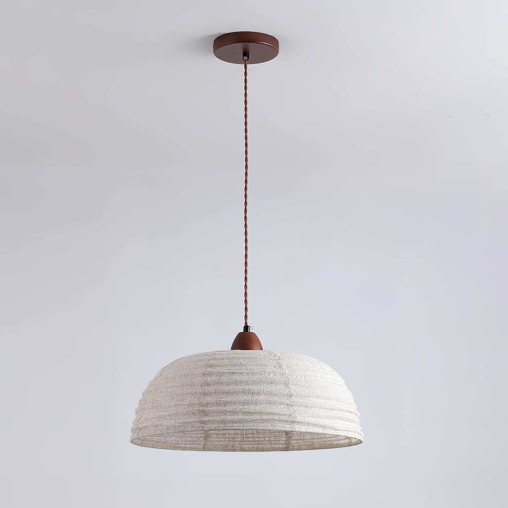 Evano Woven Dome Pendant Light