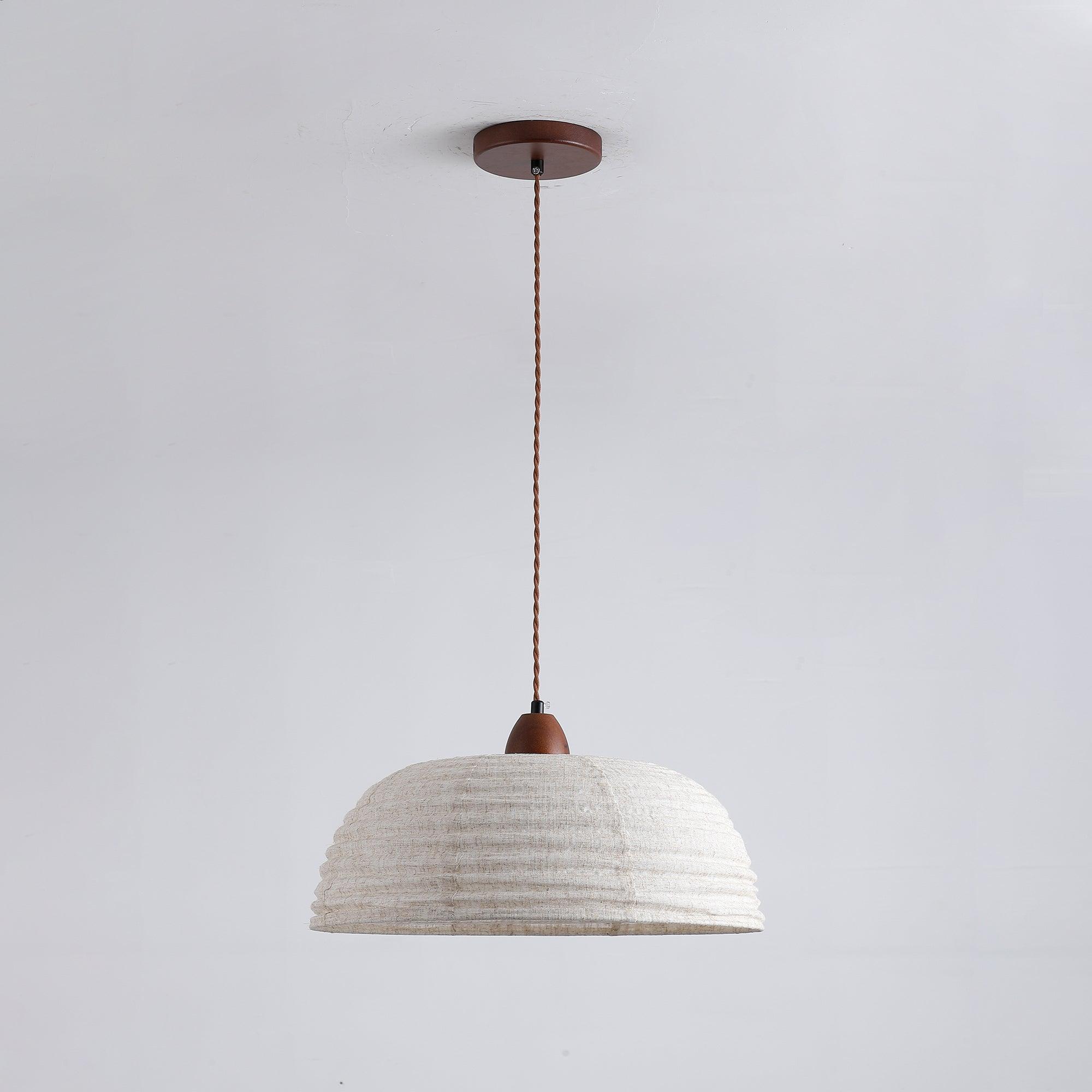 Evano Woven Dome Pendant Light