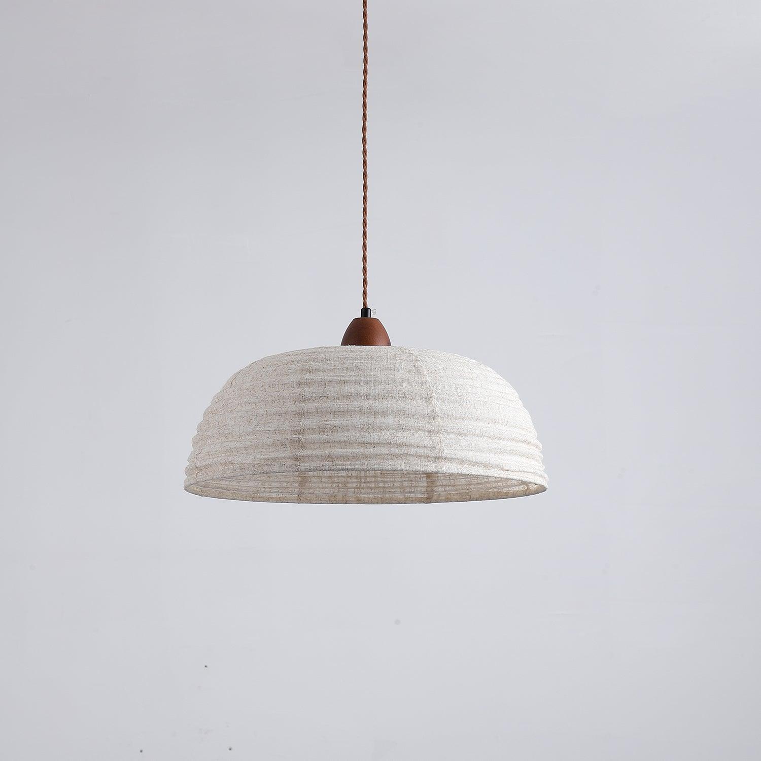 Evano Woven Dome Pendant Light