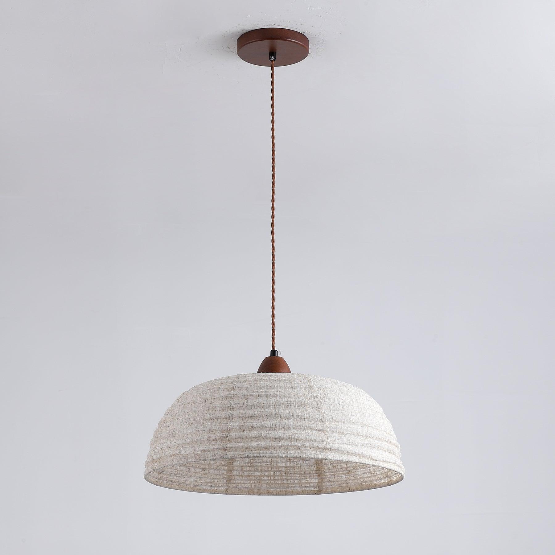 Evano Woven Dome Pendant Light