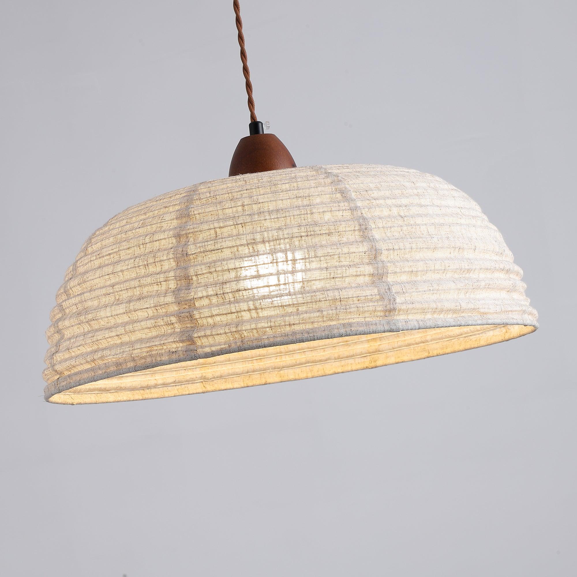 Evano Woven Dome Pendant Light