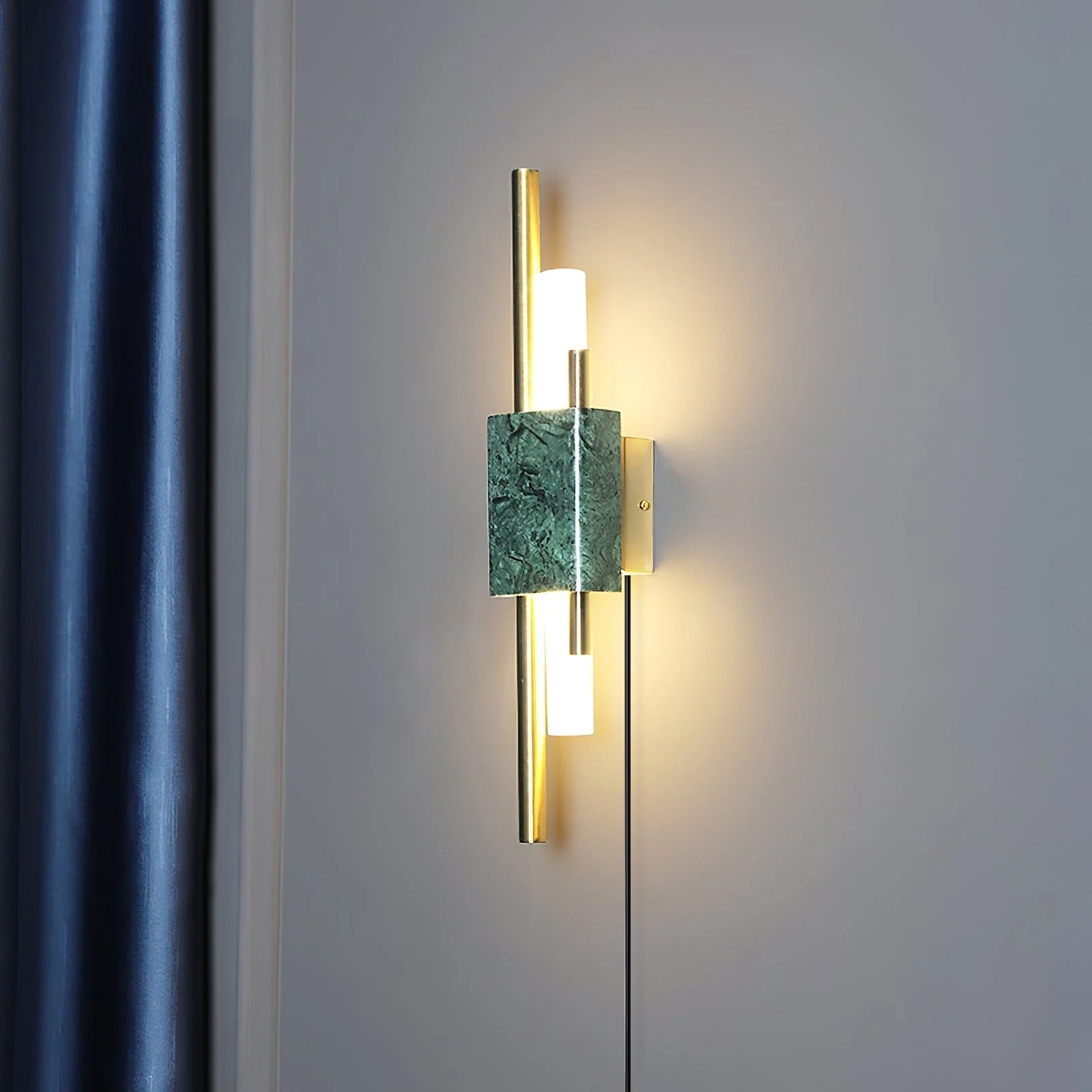 Evely Premium Nordic Art Plug In Marble Wall Light-Neutral Decor