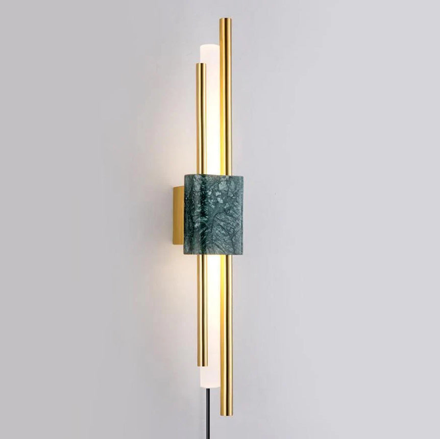 Evely Premium Nordic Art Plug In Marble Wall Light-Neutral Decor
