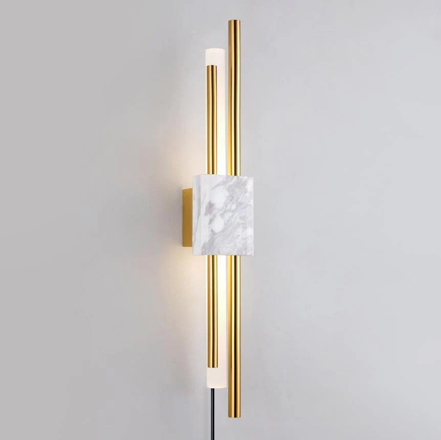 Evely Premium Nordic Art Plug In Marble Wall Light-Neutral Decor