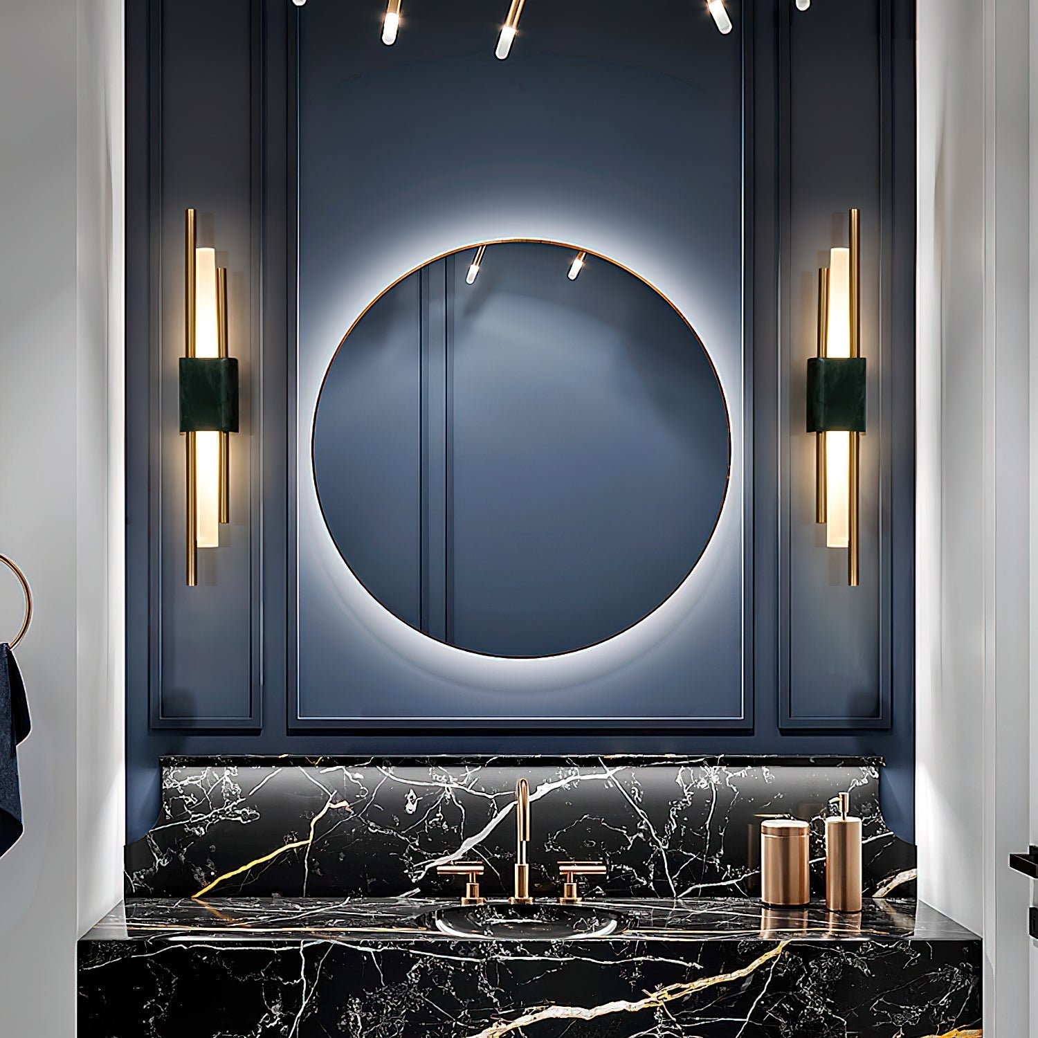 Mirenol Premium Nordic Art Marble Wall Light-Neutral Decor