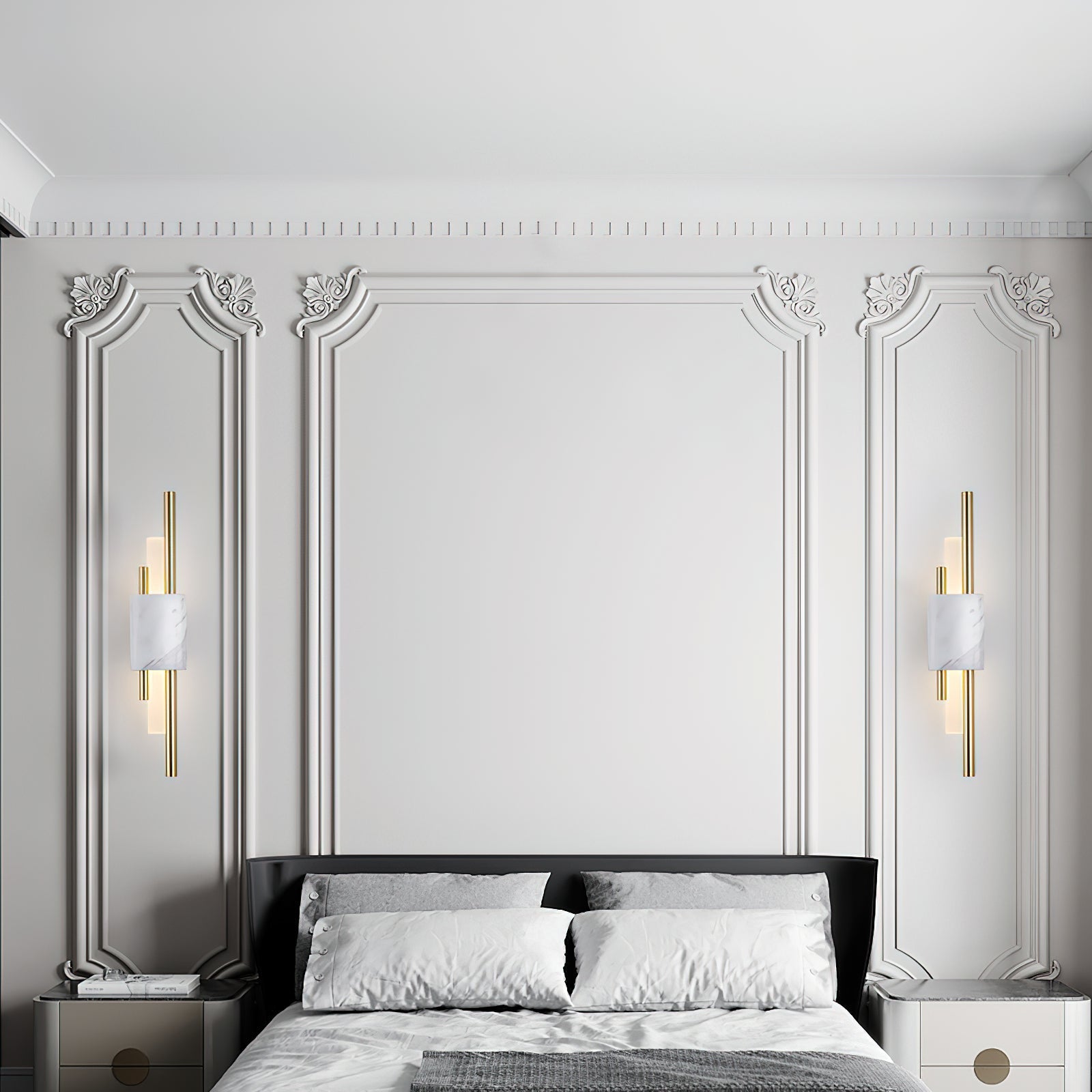 Mirenol Premium Nordic Art Marble Wall Light-Neutral Decor