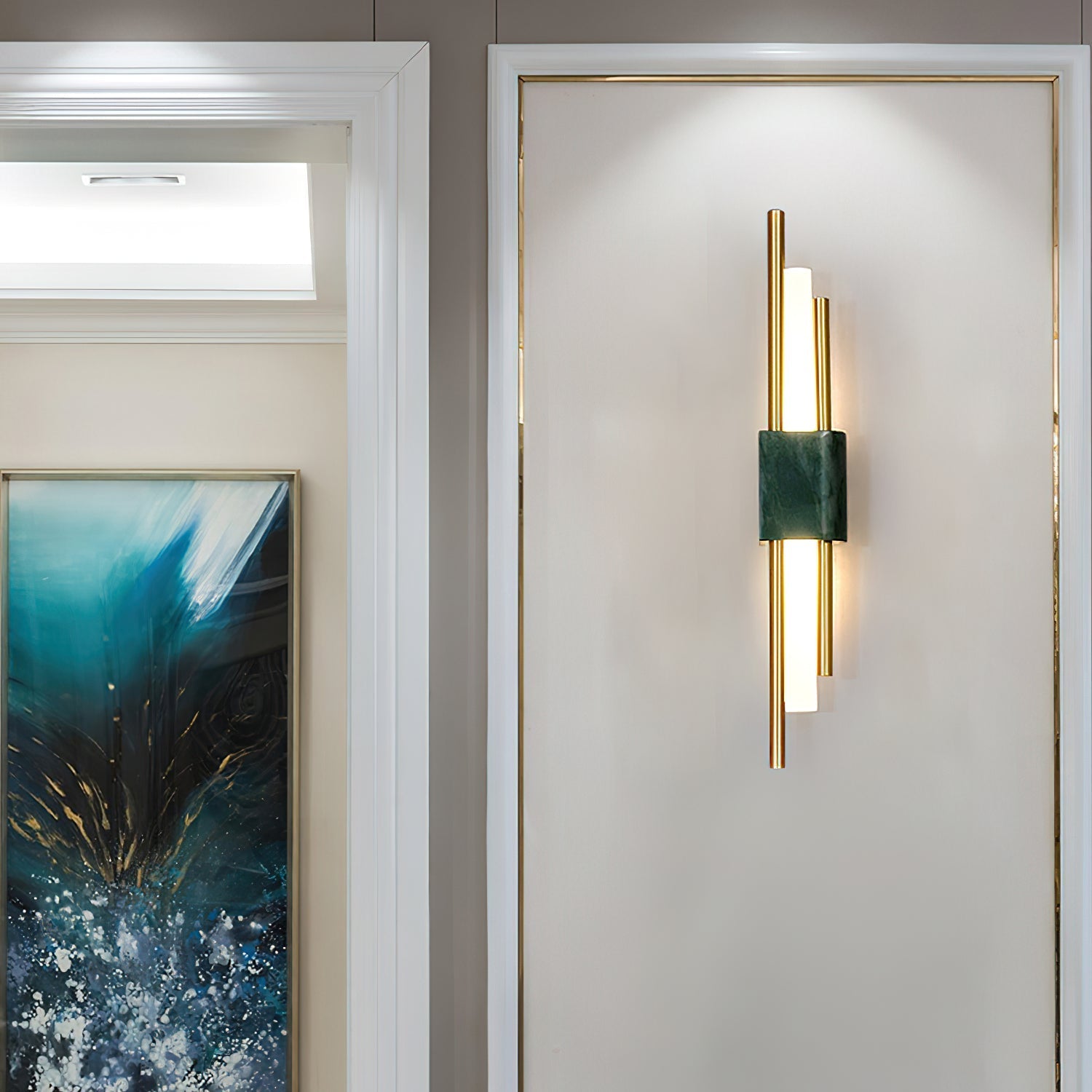 Mirenol Premium Nordic Art Marble Wall Light-Neutral Decor