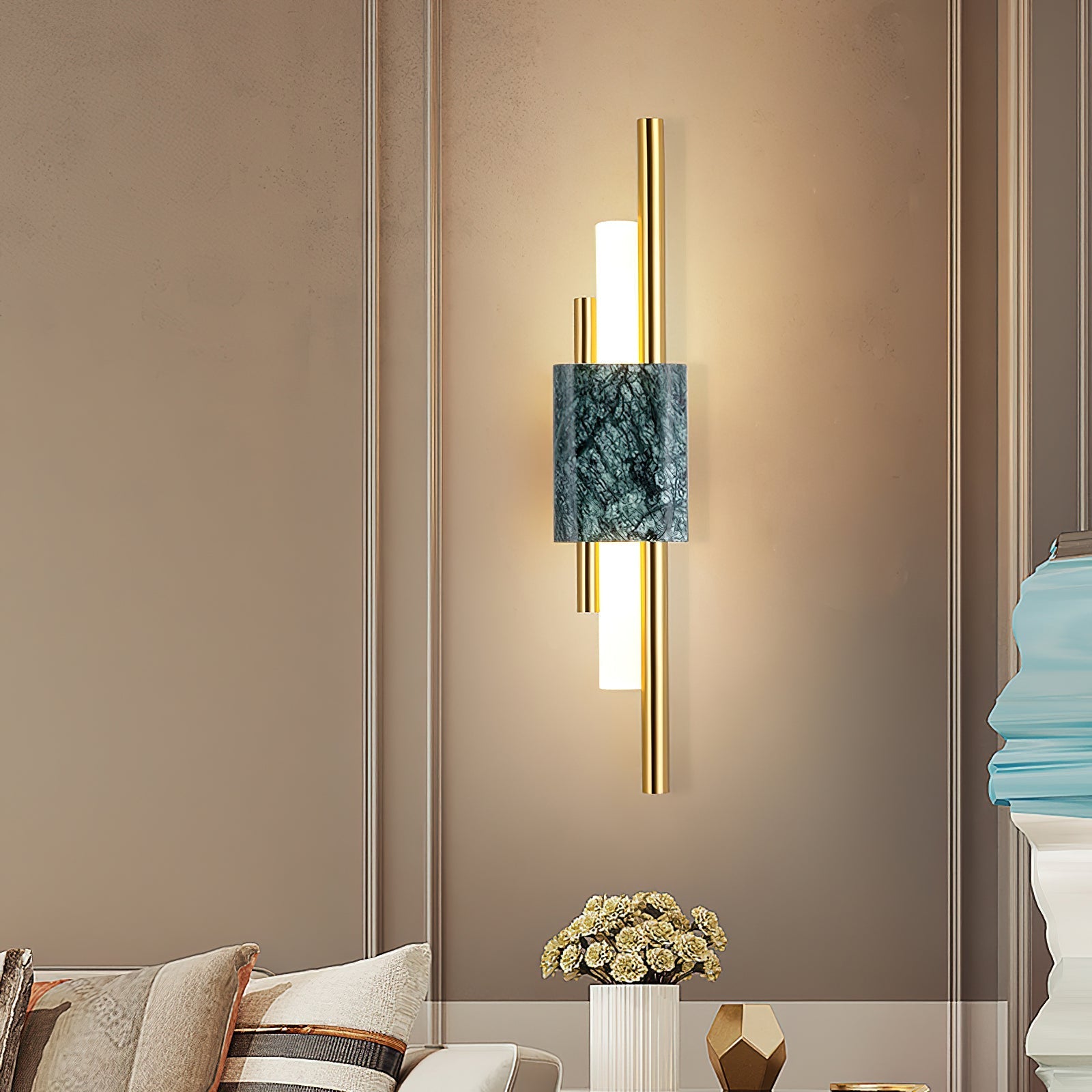 Mirenol Premium Nordic Art Marble Wall Light-Neutral Decor