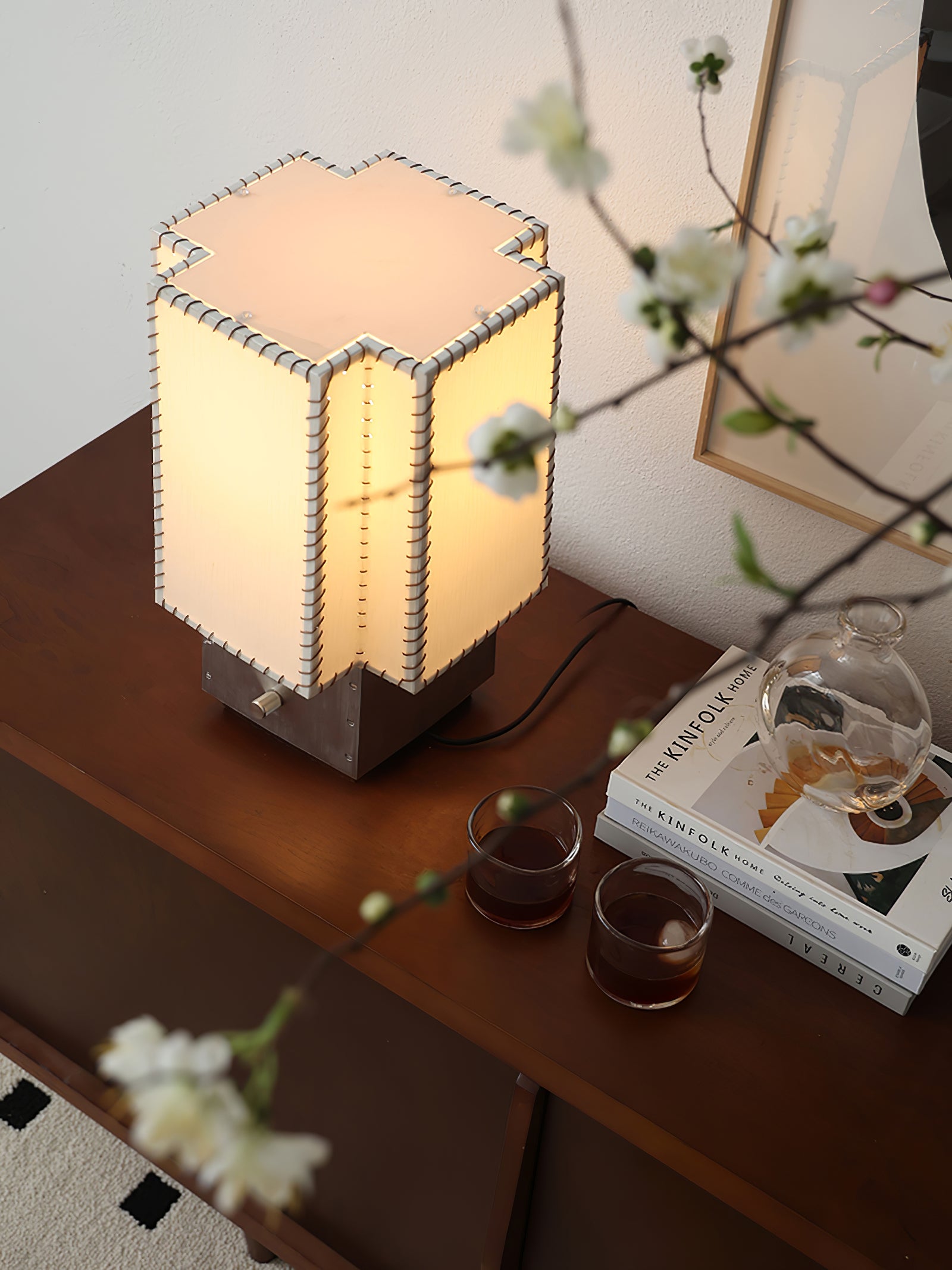 Ruby Modern Table Lamp-Neutral Decor