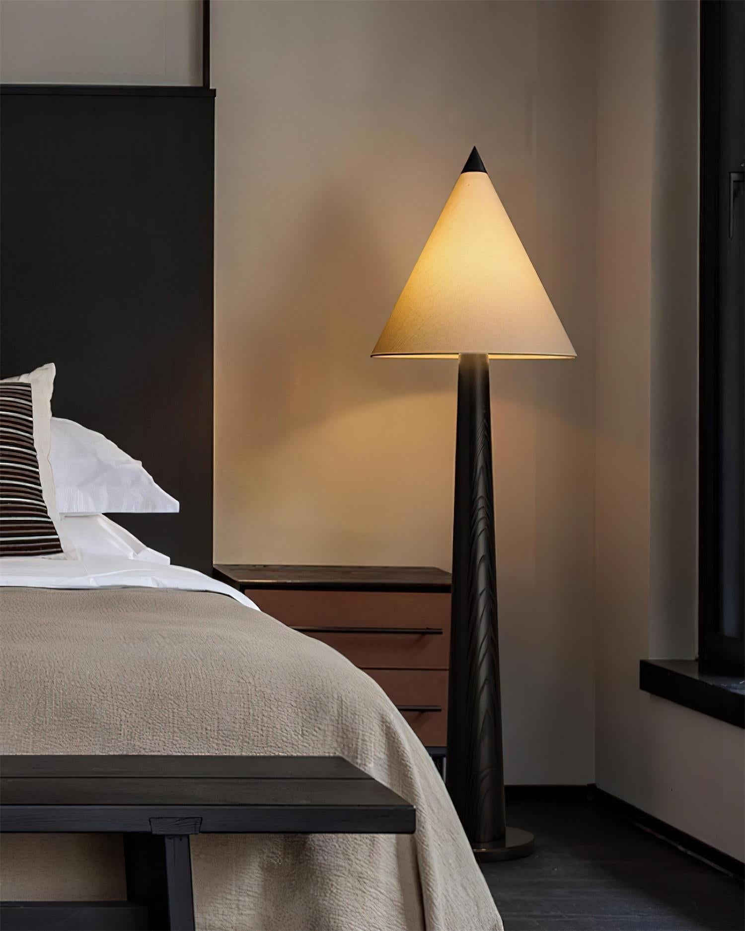 Cone-Gable Floor Lamp