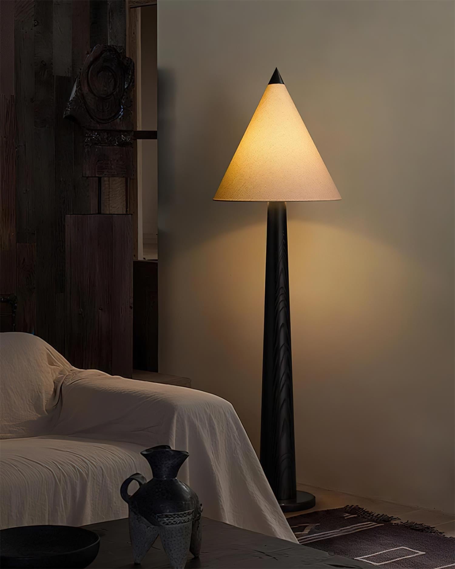 Cone-Gable Floor Lamp