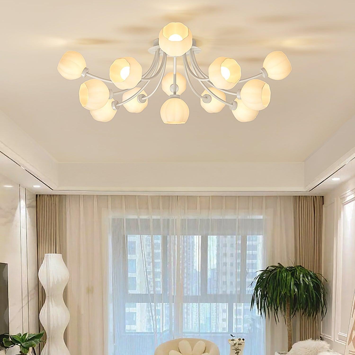Florina Flower Ceiling Light
