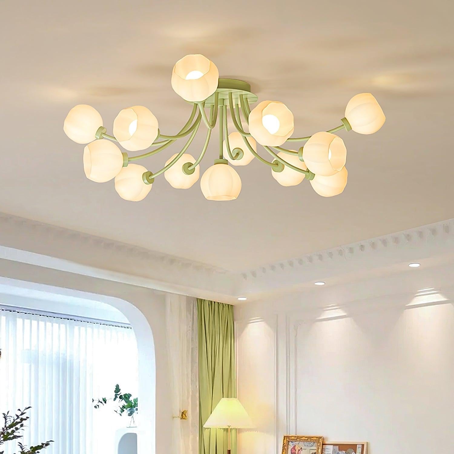 Florina Flower Ceiling Light