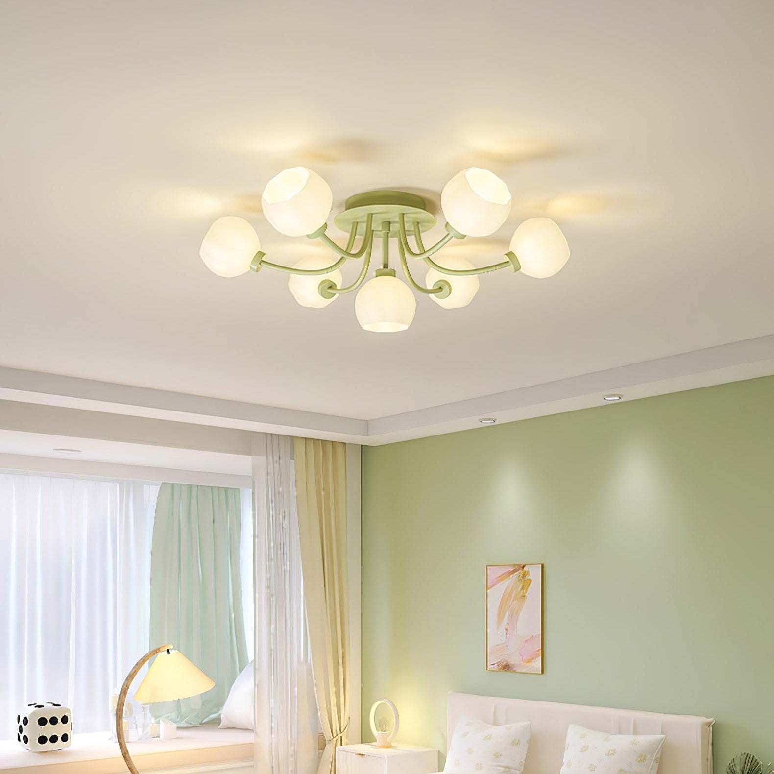 Florina Flower Ceiling Light