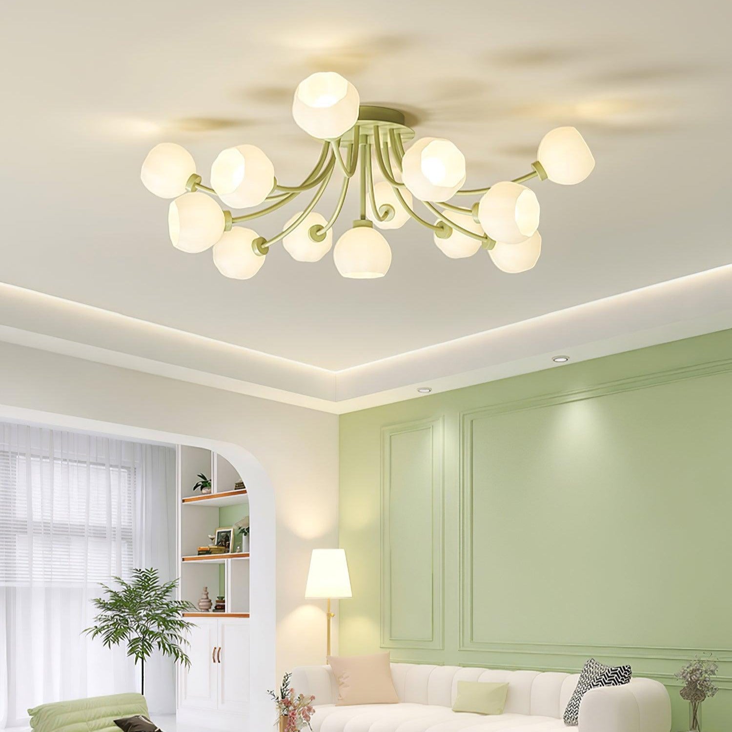 Florina Flower Ceiling Light