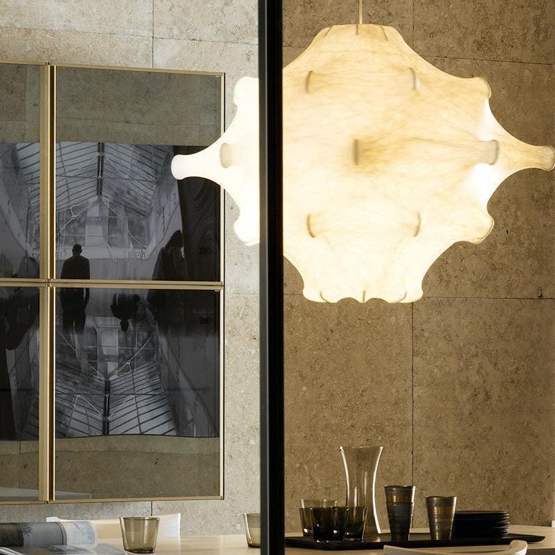 Soti Contemporary Silk Pendant Lamp-Neutral Decor