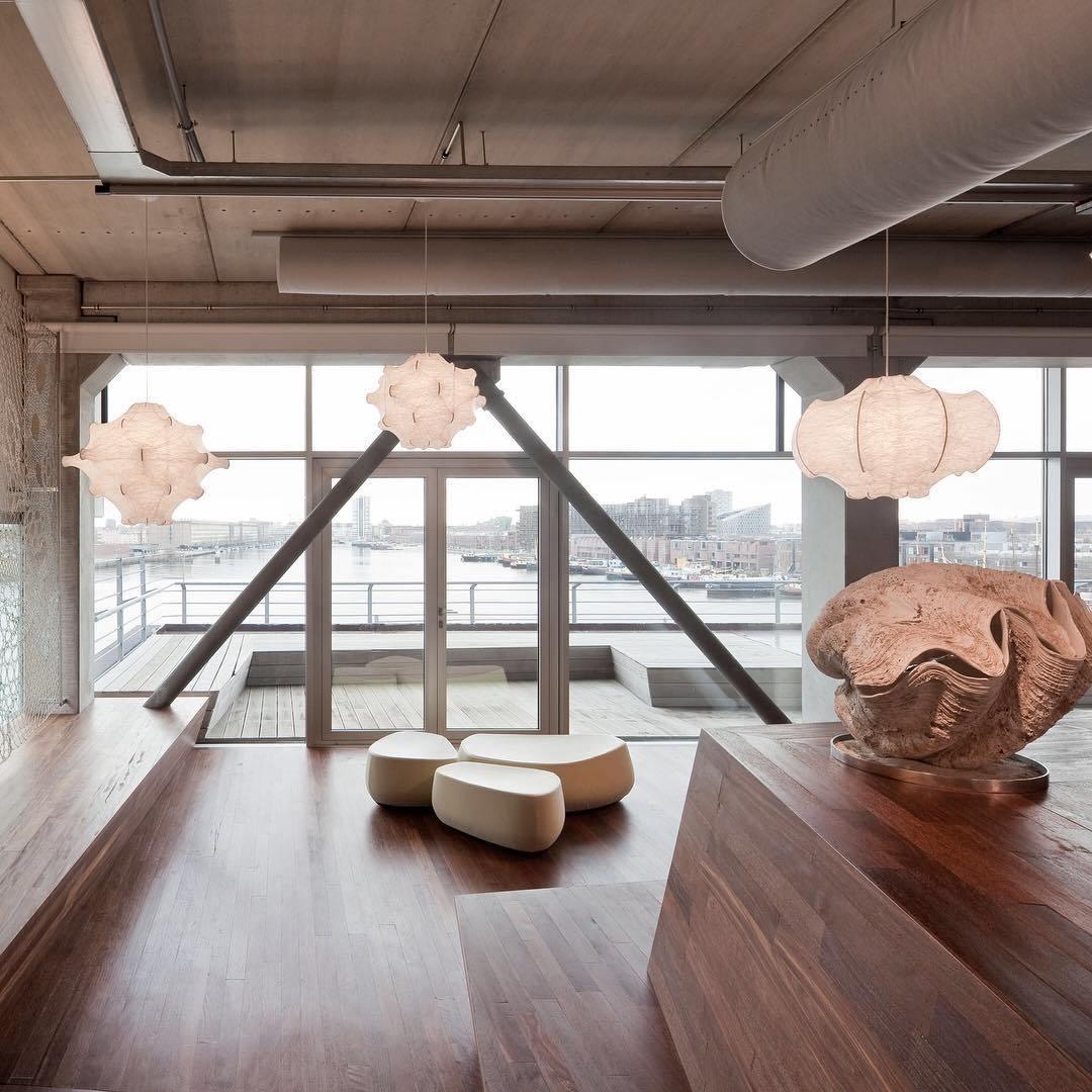 Soti Contemporary Silk Pendant Lamp-Neutral Decor