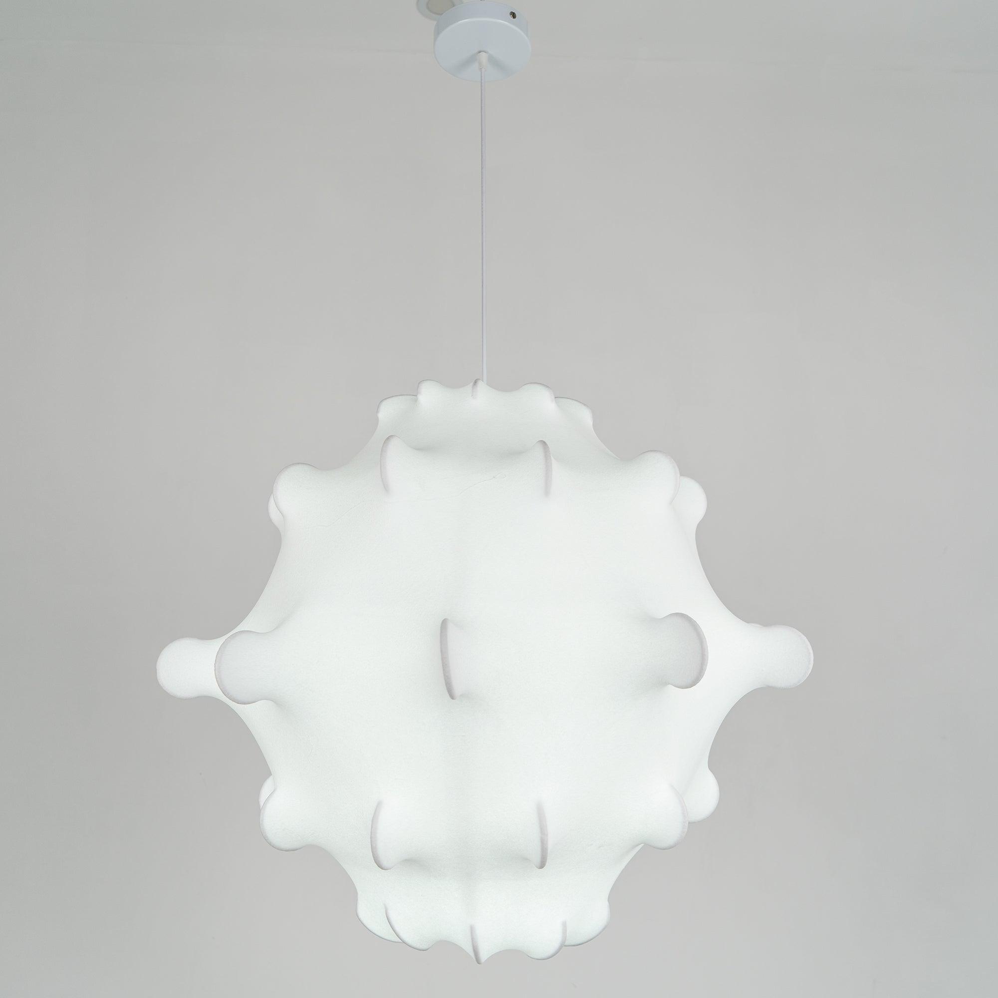 Soti Contemporary Silk Pendant Lamp-Neutral Decor