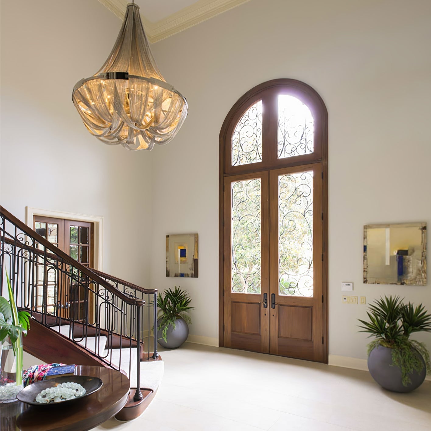 Zylen Chandelier Tassel Aluminum Chain-Neutral Decor