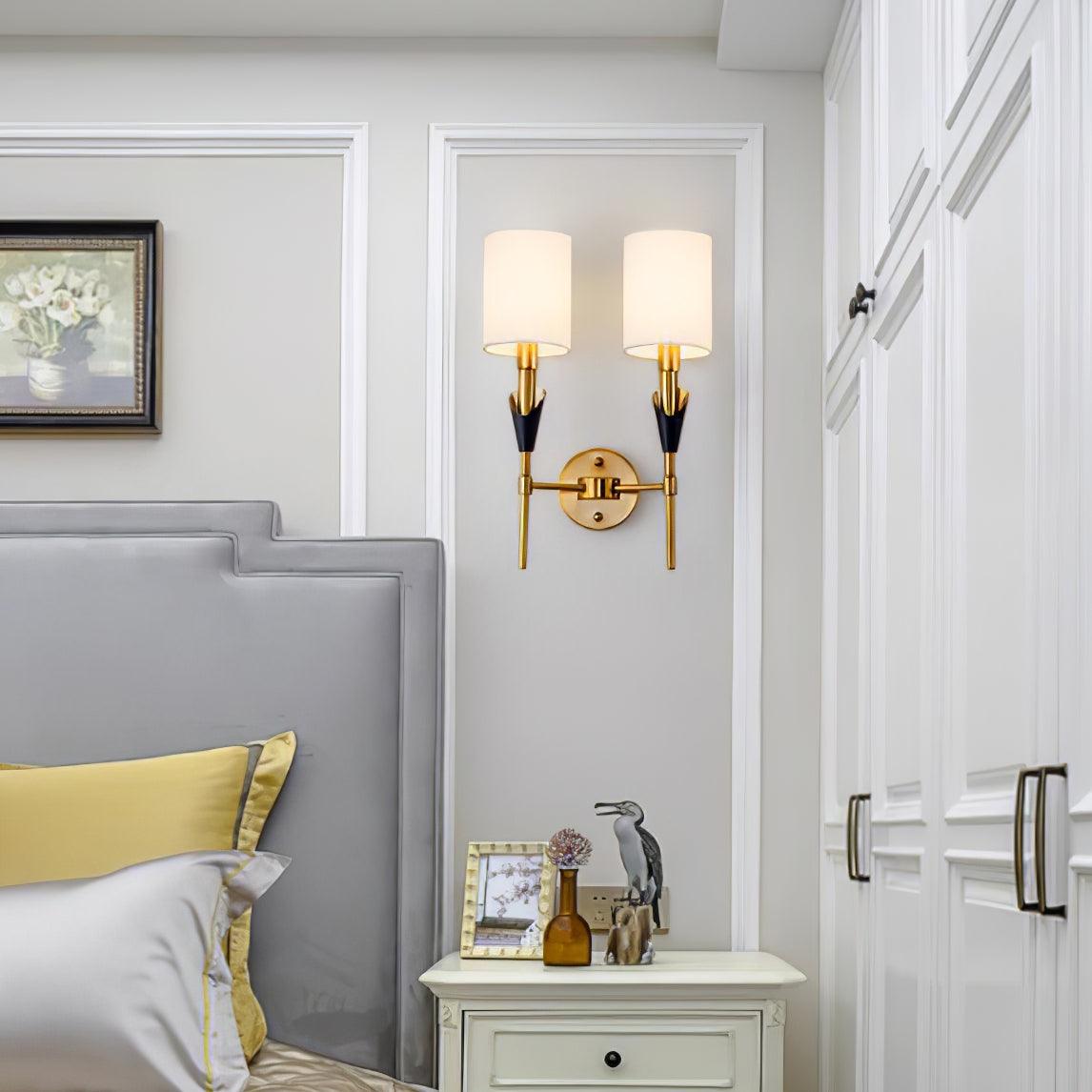 Eurzorira Fabric Wall Light-Neutral Decor