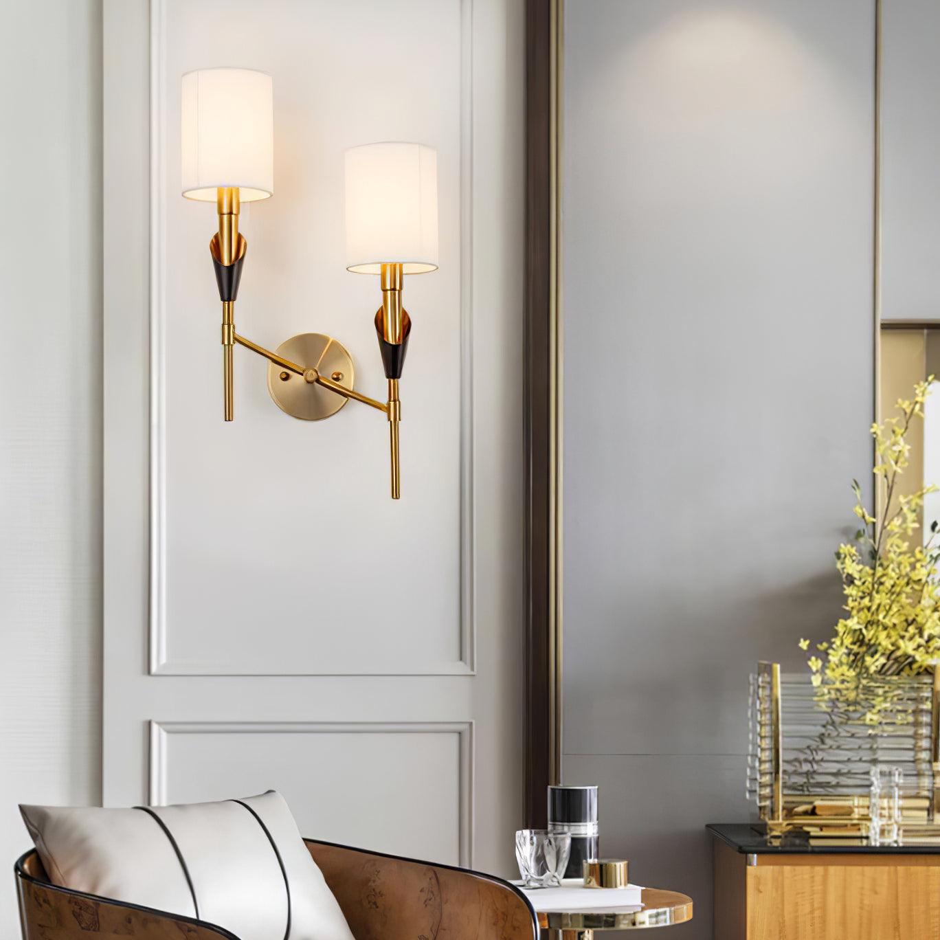 Eurzorira Fabric Wall Light-Neutral Decor