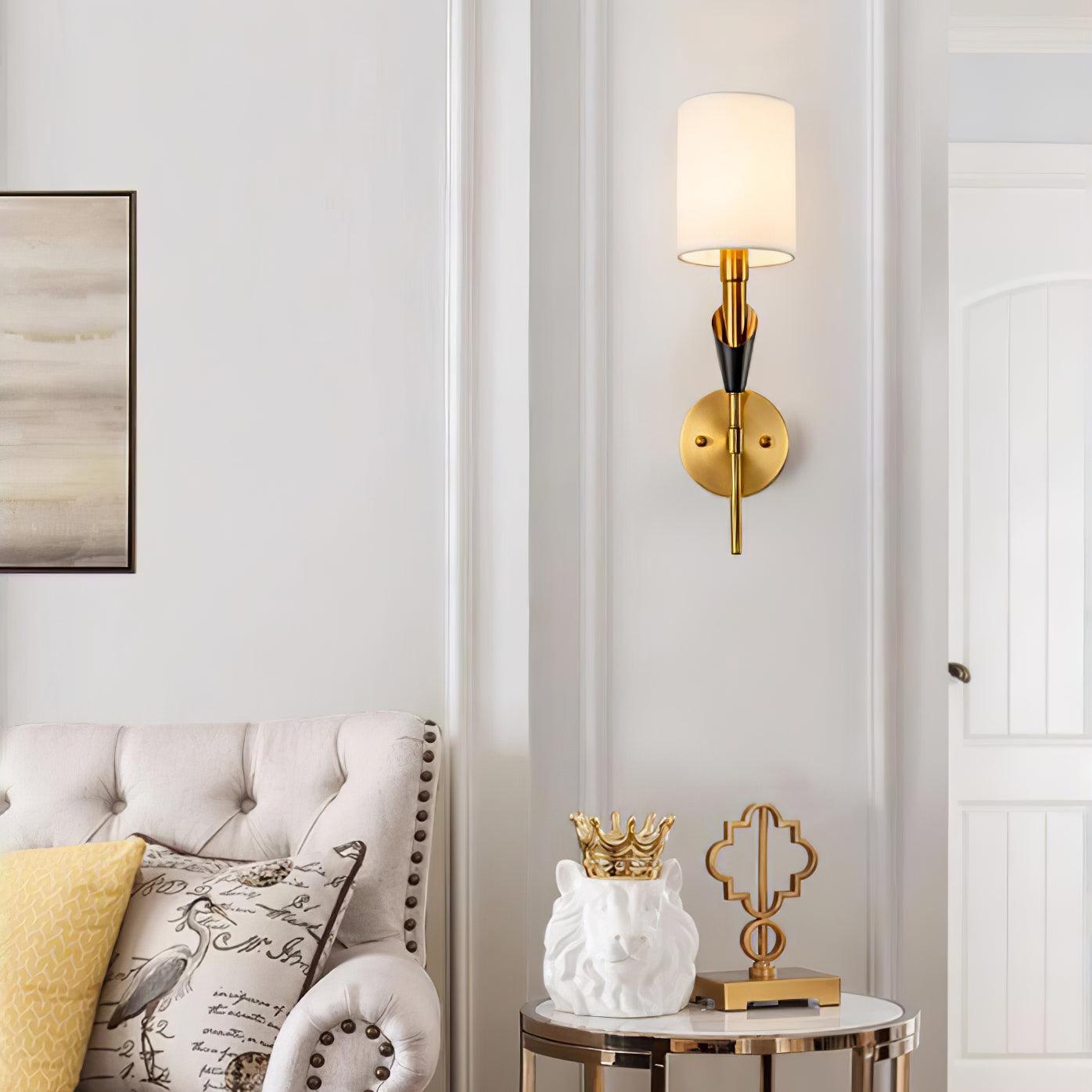 Eurzorira Fabric Wall Light-Neutral Decor