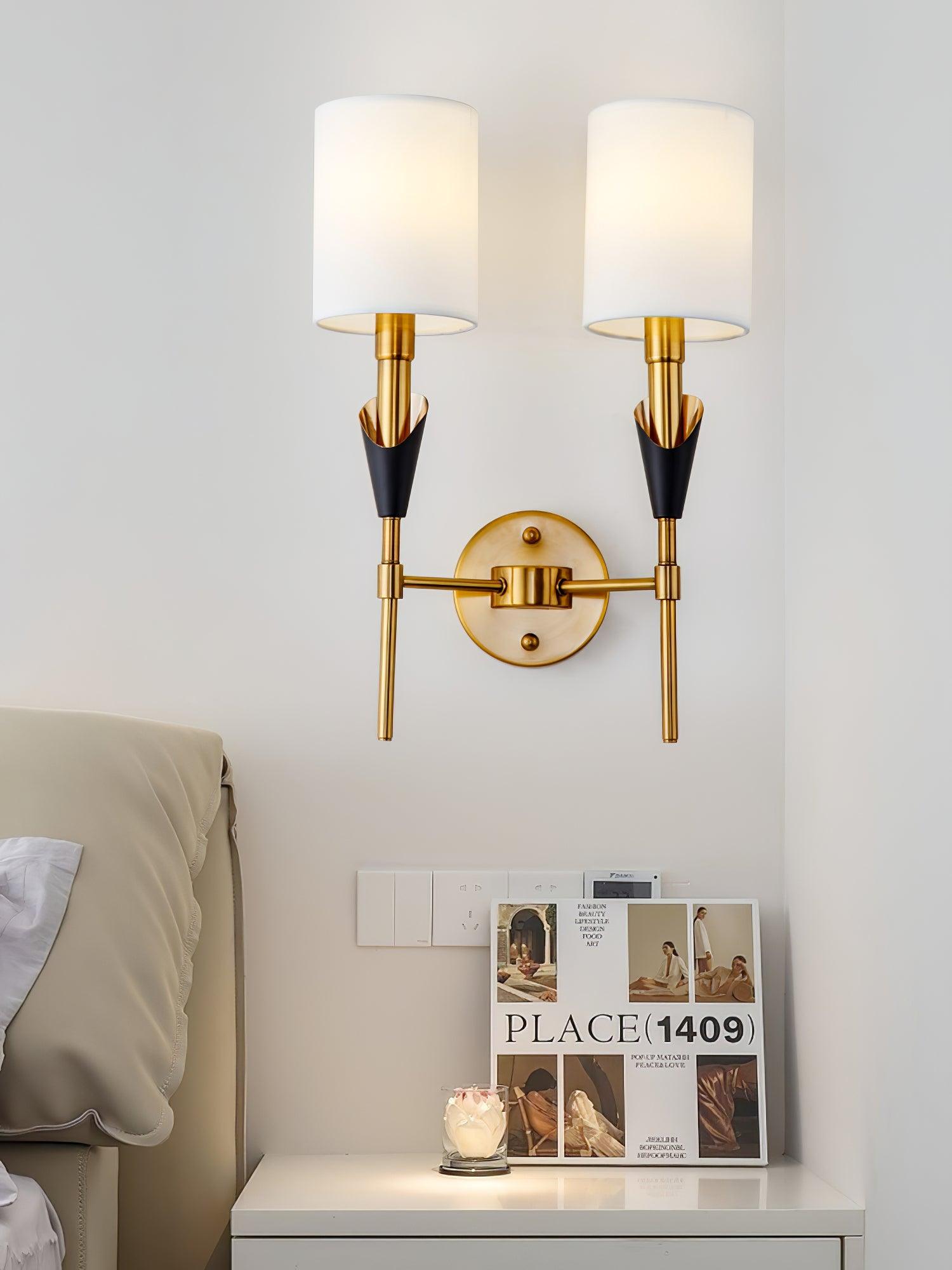 Eurzorira Fabric Wall Light-Neutral Decor
