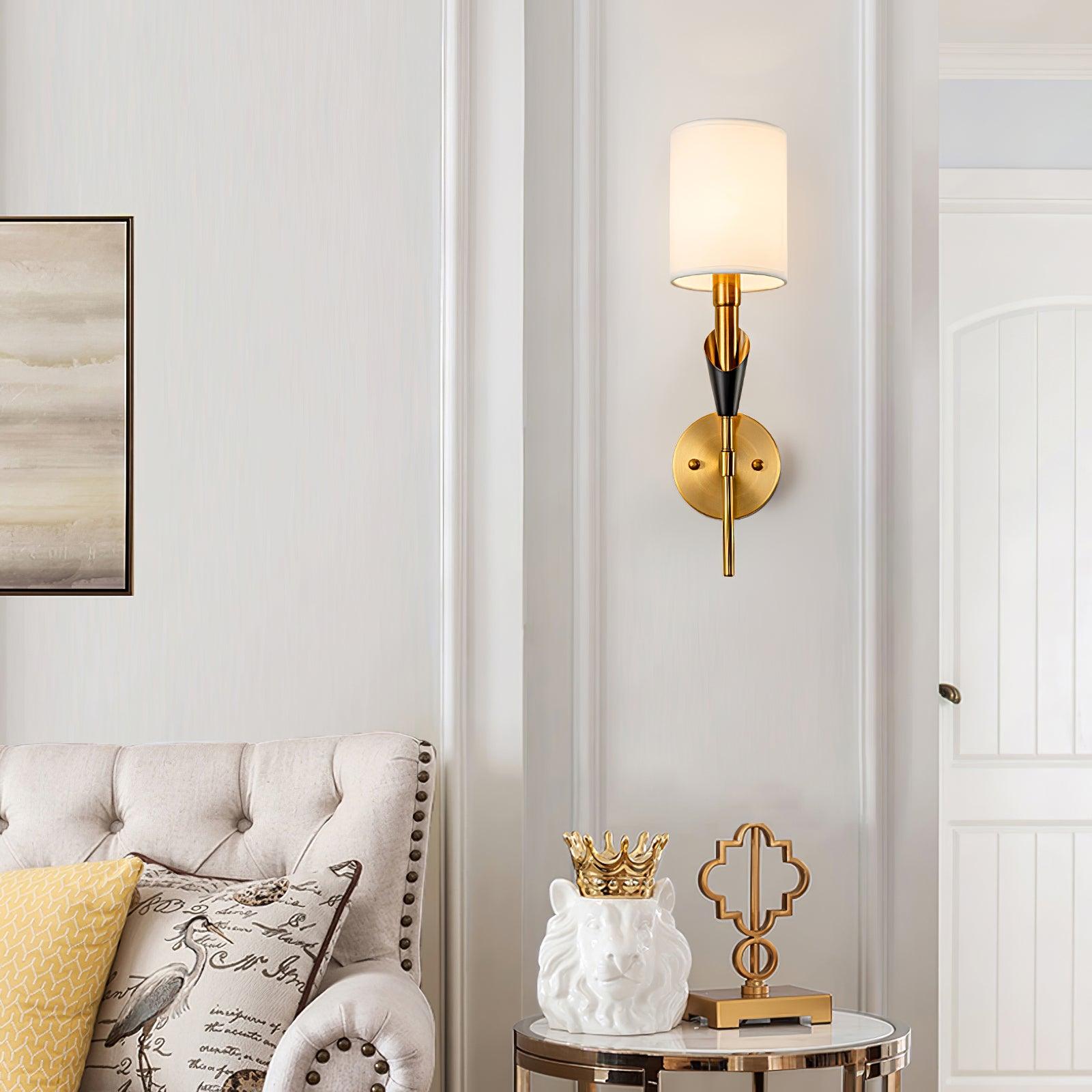 Eurzorira Fabric Wall Light-Neutral Decor