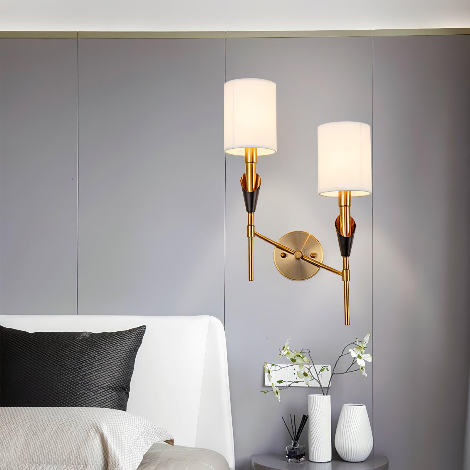 Eurzorira Fabric Wall Light-Neutral Decor